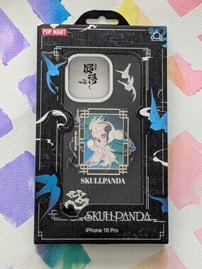 BNIB POP MART SKULLPANDA The Mirage Series Phone Case for iPhone 16 Pro